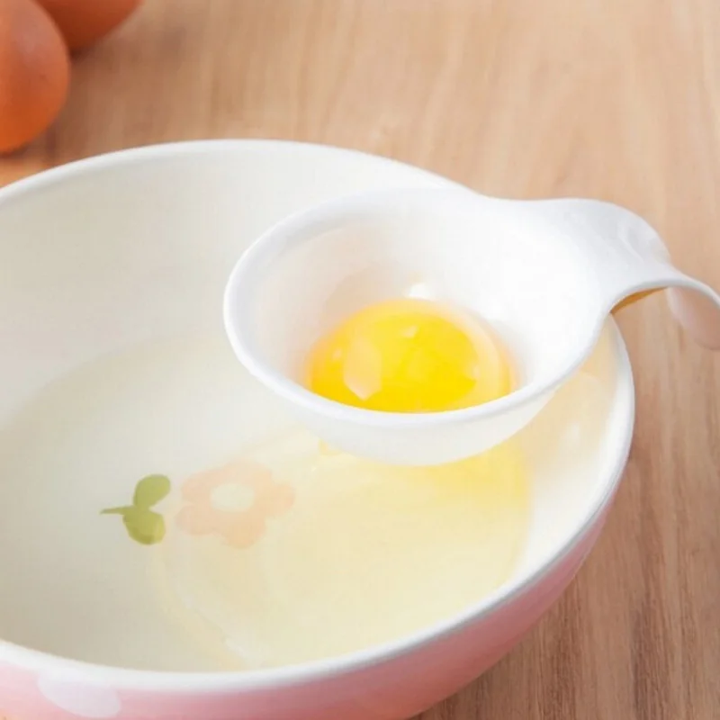 

Plastic Egg White Yolk Separator Household Egg Divider Kitchen Cooking Egg Tool Filter Egg Separator Gadgets Kitchen Accessories