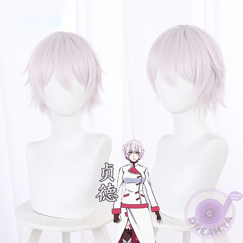 Парик для косплея по мотивам аниме Джон дуги чехол с изучением ванитас из розовых