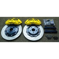 front brake caliper kit with 378x32mm vented disc rotor for highlander 2009 2021 1920 wheel