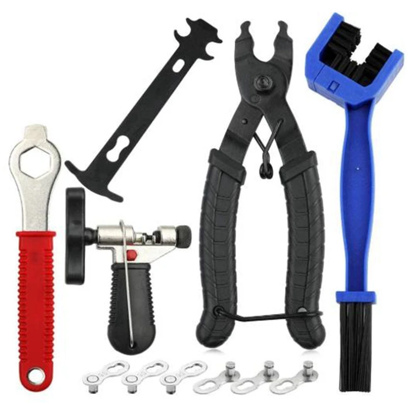 

Bike Chain Tool Kit,Bike Link Plier,Bicycle Chain Breaker,Chain Indicator and Chain Checker,Bike Chain Repair Tools