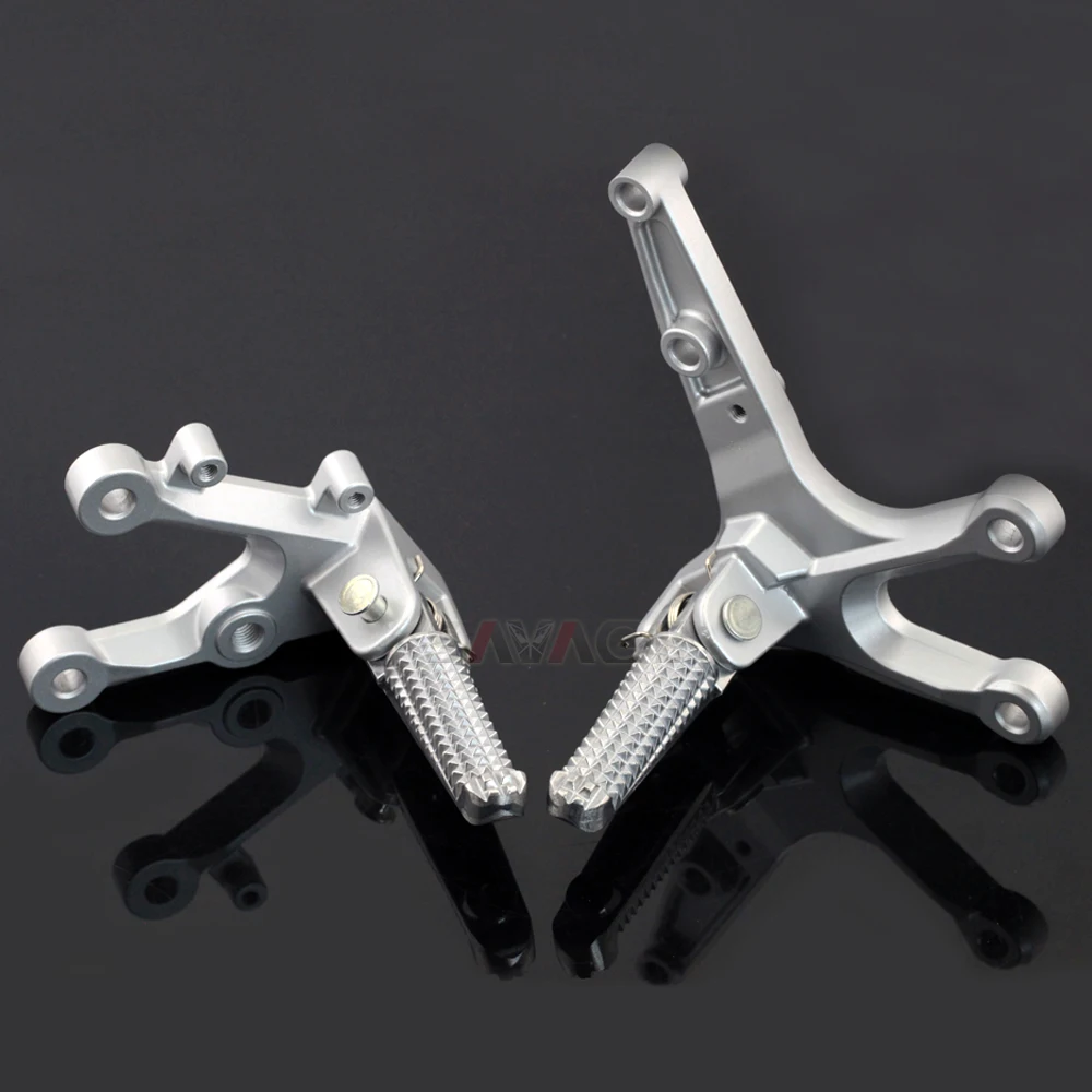 Передняя подножка ножная педаль для YAMAHA YZF R25 R3 MT25 MT03-, 16, 17, 18, 19, мотоциклетная обувь левый и правый кронштейн YZFR25 YZFR3 MT-03