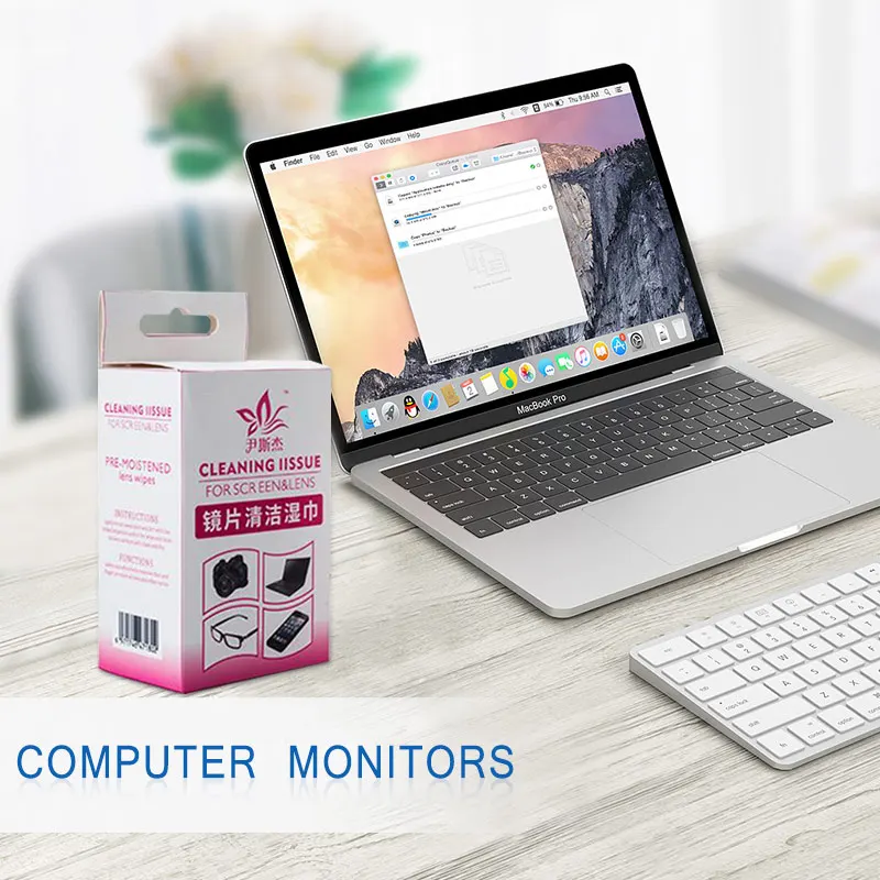 Чистящие салфетки стерилизация дезактивации для монитора ноутбука LCD TV