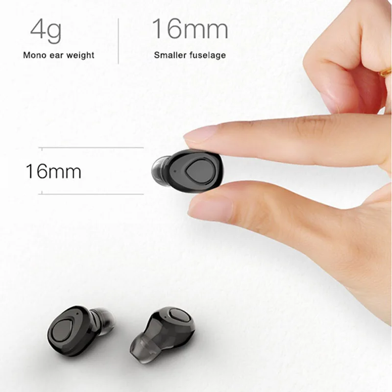Беспроводные Bluetooth наушники для связи гарнитура портативные с защитой от пота и