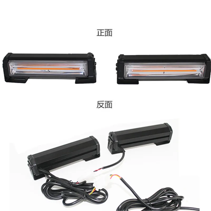 Высокая Мощность 4 в 1 72 Вт красный/синий мигающий стробоскоп светодиодный