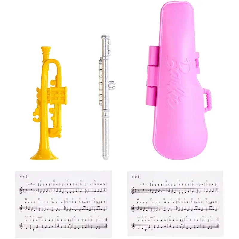 

Original Barbie Music Teacher Princess American Dolls Baby Doll for Birthday Gift Girl Toys Boneca Juguetes for Children