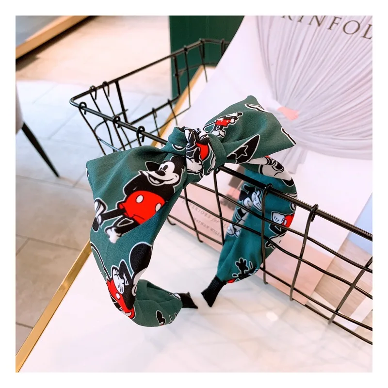 Navidad Pora Рождественская повязка на голову Детские уши Микки Минни Маус Корейская