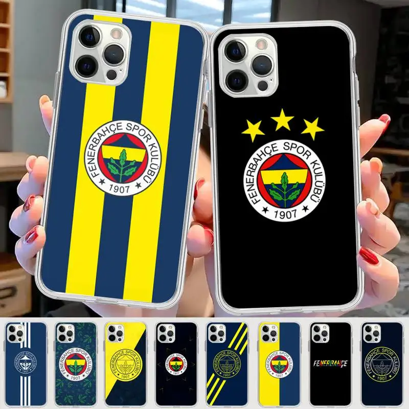 

Turkey Fenerbahce SK Phone Case for iPhone 11 12 13 mini pro XS MAX 8 7 6 6S Plus X 5S SE 2020 XR case