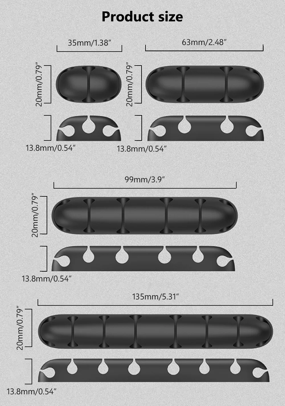 Держатель кабеля 1 шт. USB-разъем | Дом и сад