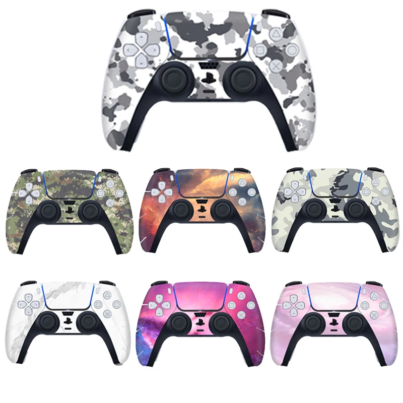 

Camouflage Skin Sticker For PS5 Gamepad Joystick for PlayStation 5 Controllers Control Decal Cover For PS5 Accessories