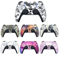 camouflage skin sticker for ps5 gamepad joystick for playstation 5 controllers control decal cover for ps5 accessories