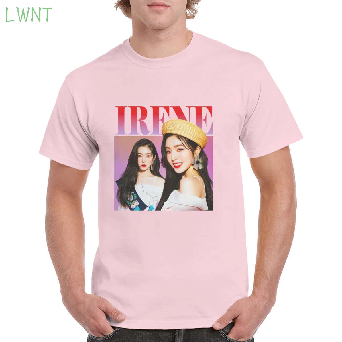 

100%Cotton Irene Red Velvet Rami Said Malek T Shirt Top Harajuku Aesthetic T shirt Oversized clothes Female/Man