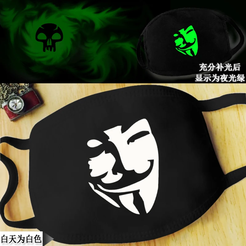 

Cartoon mouth Festive Party Respirator Keep Warm Cotton Cute Bear Camouflage Anti Dust Mouth Muffle Respirato