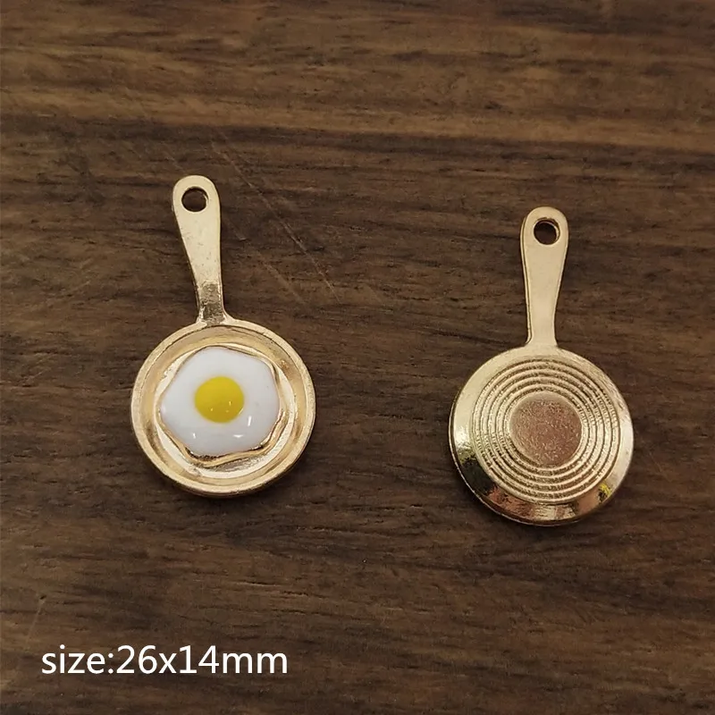 10 шт. креативные металлические подвески для яиц браслет ожерелье серьги Diy