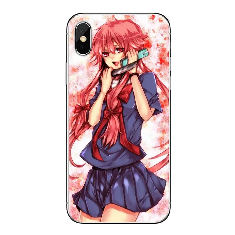 Чехол для телефона с Юно гасай из) костюм Мирай Никки аниме huawei G7 G8 P7 P8 P9 Lite Honor 4C 5X 5C
