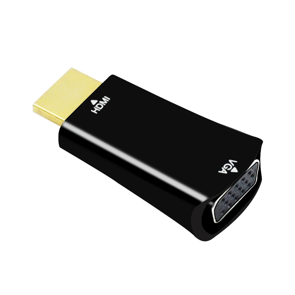 CHIPAL Mini HDMI к VGA адаптер/конвертер/кабель HDMI2VGA поддержка HD 1080P HDTV дисплей монитор для