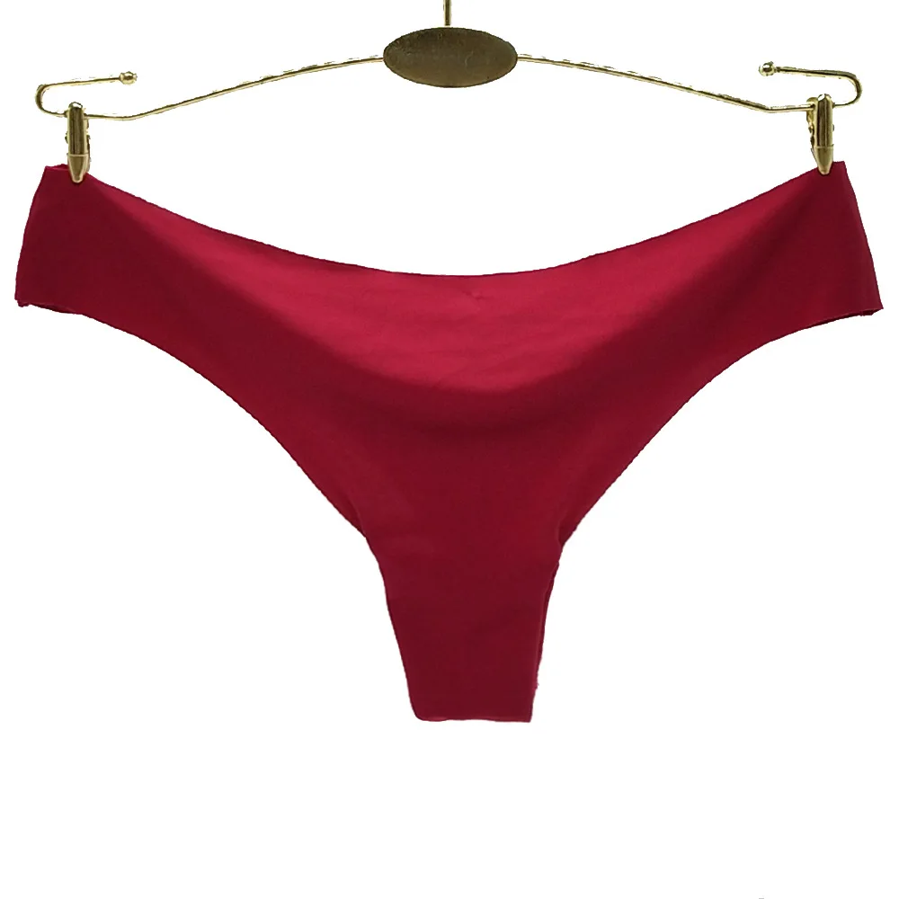 Бесшовные женские стринги из вискозы 3 шт./компл. G-стринги большого размера брифы