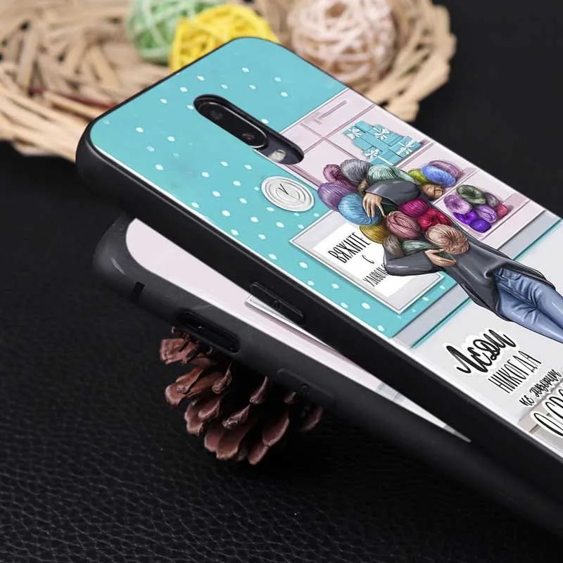Чехол для принцессы девочки женщины босса кофе oneplus one plus 7 pro 7t 6 t 5 прозрачный