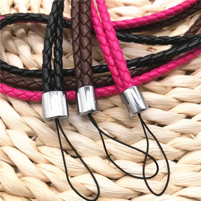 Простота из искусственной кожи с узором шейный ремешок Бизнес анти-скольжения