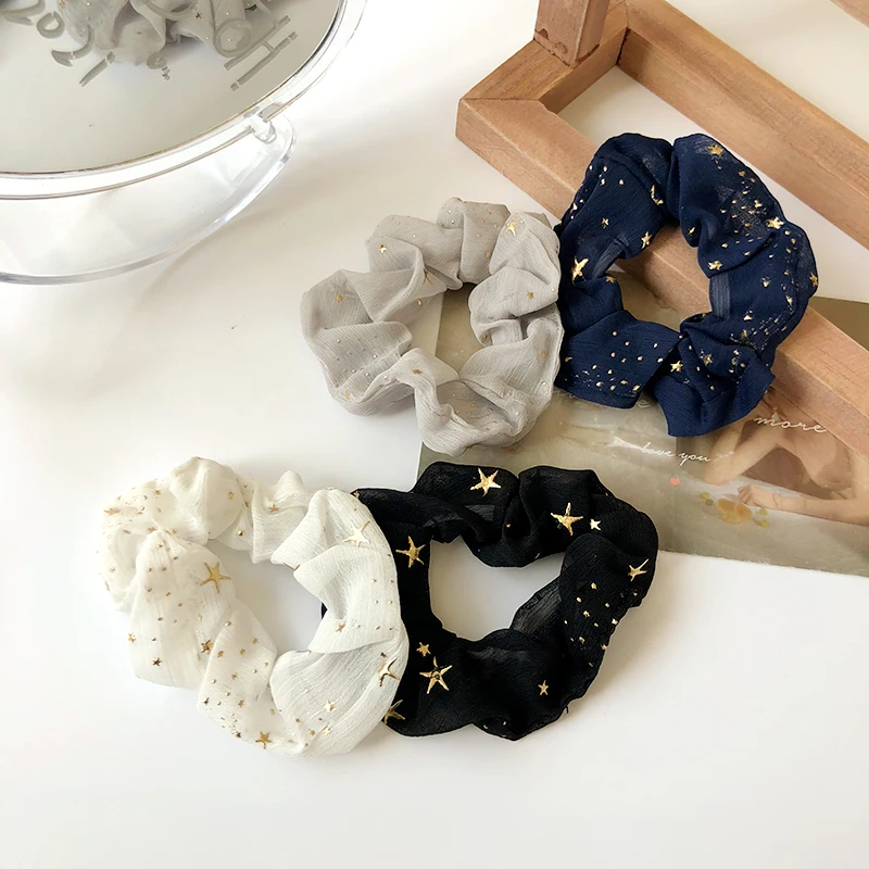 

Hotest Headband Woman Girls Fashion Ties Headwear Rope Elastic Hairband Ponytail Holder Hair Band For Lady
