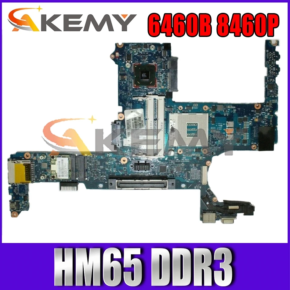 For HP Probook 6460B 8460P 646320-002 HM65 DDR3 Notebook motherboard Mainboard full test 100% work | Компьютеры и офис