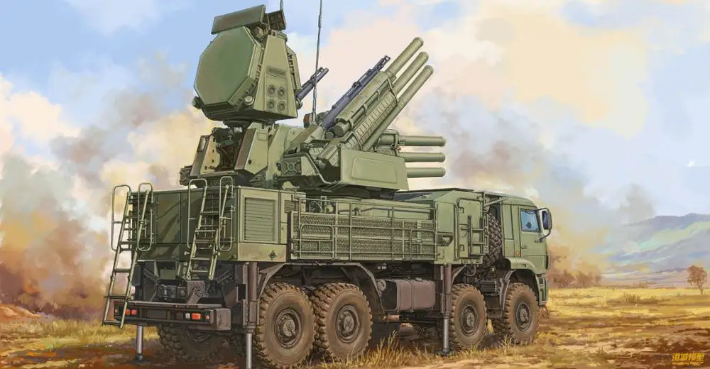 Trumpeter масштаб 01061 1/35 Russion 72V6E4 боевой блок 96K6 Pantsir S1 ADMGS|Наборы для сборки моделей| |