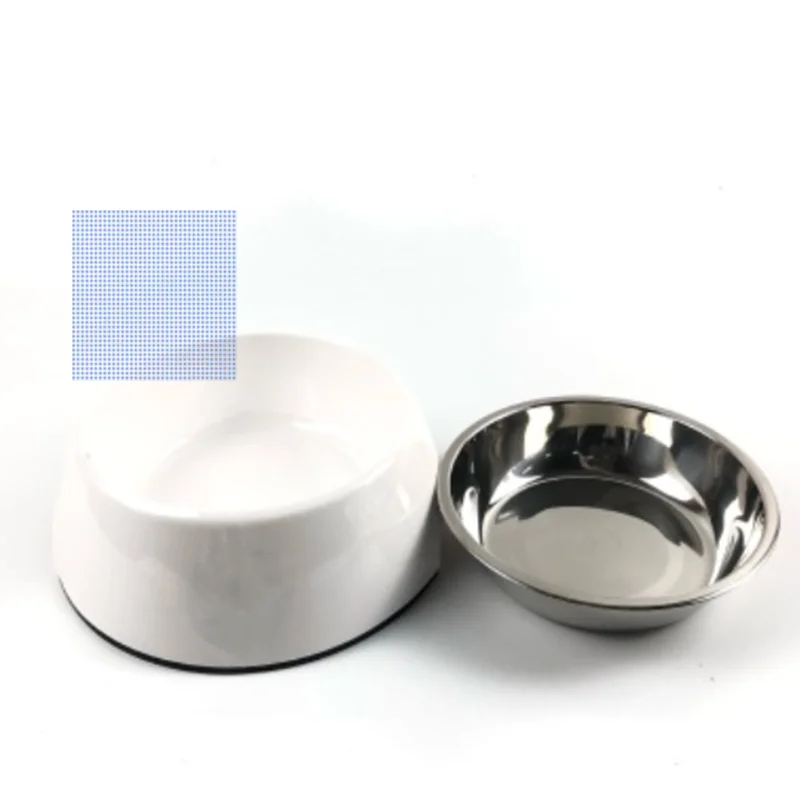 

Plastic Combo Dog Bowl Cat Food Single Bowl CC015