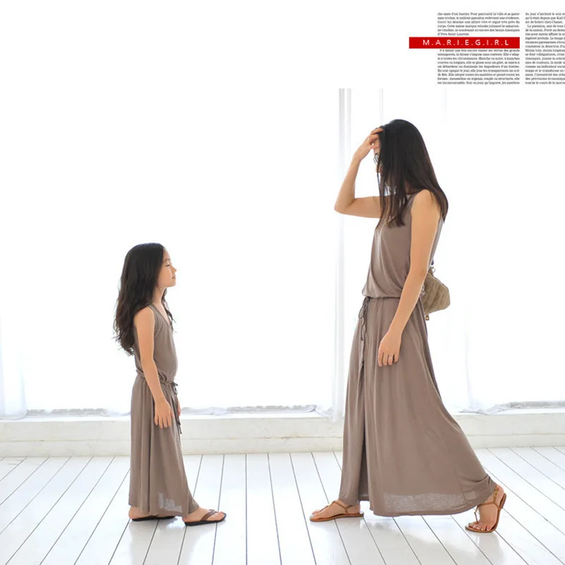 Пара костюмов для мамы и дочки летние костюмы дочки|Сочетающаяся одежда семьи| |