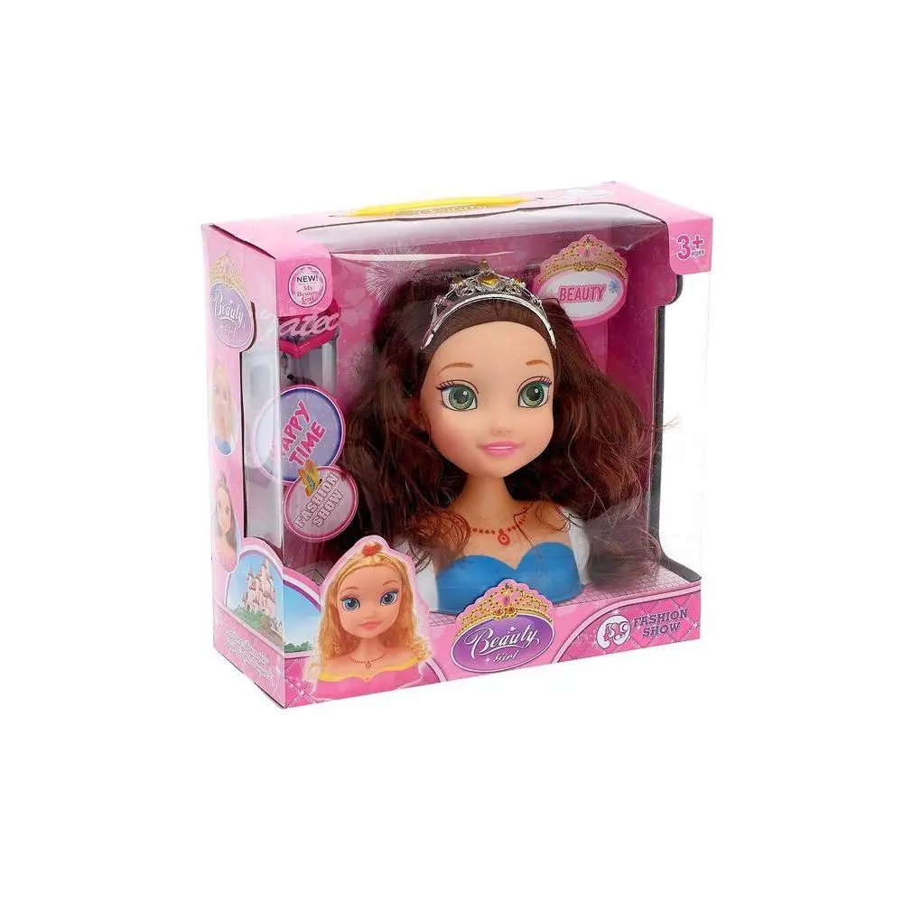 Кукла-манекен для создания причёсок Анна с аксессуарами | Игрушки и хобби