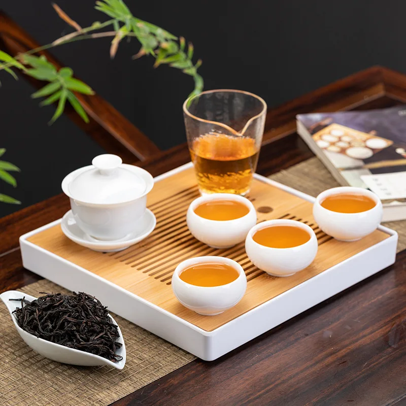 T&eacute; tradicional de carbono tostado Wuyi Rock, fragancia Woody, Wu Sandi, bolsa de burbujas de t&eacute; Cong narciso-3