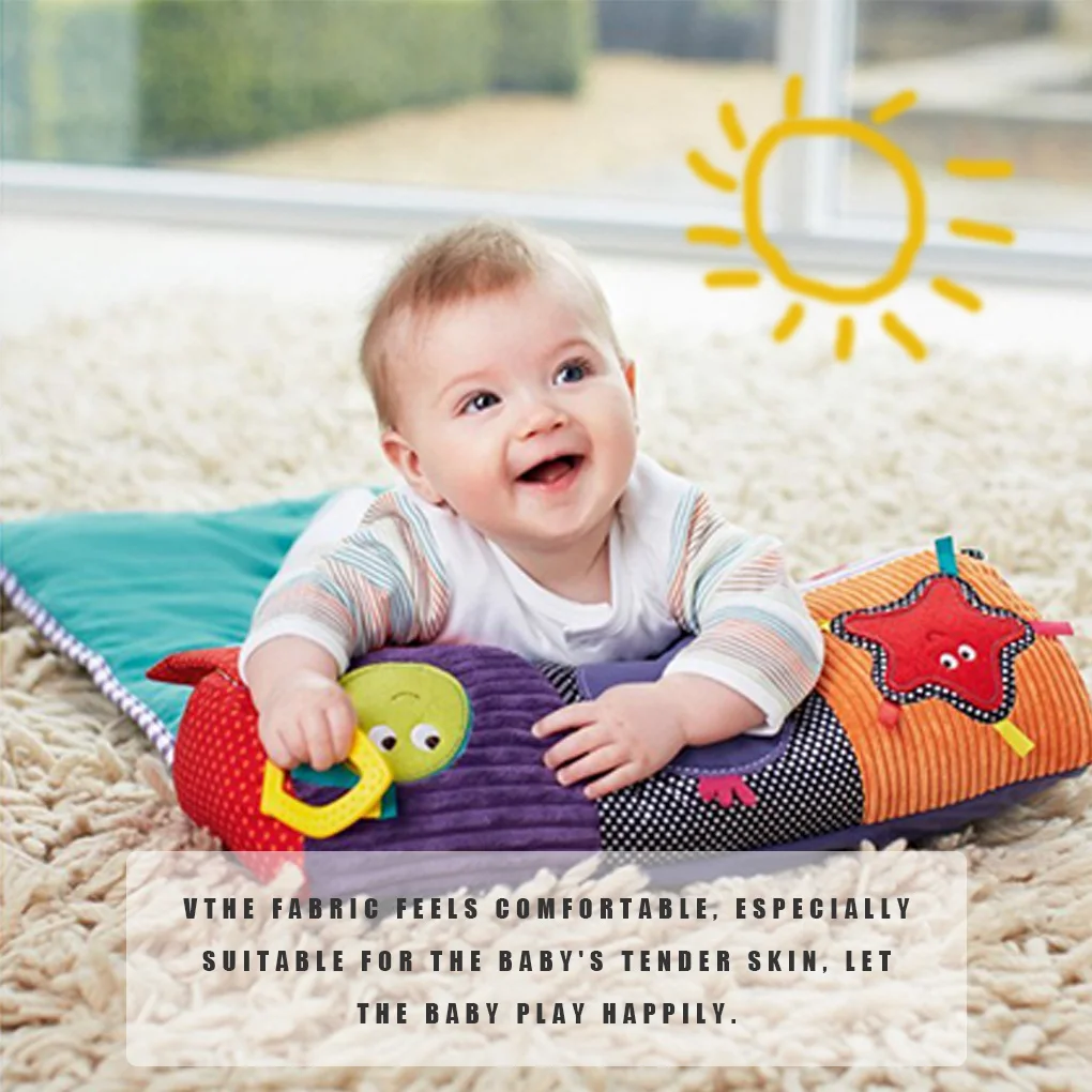 

Baby Crawling Blanket Soothing Doll Kids Play Mat Sleeping Rug Lying Pillow Flannel Game Carpet