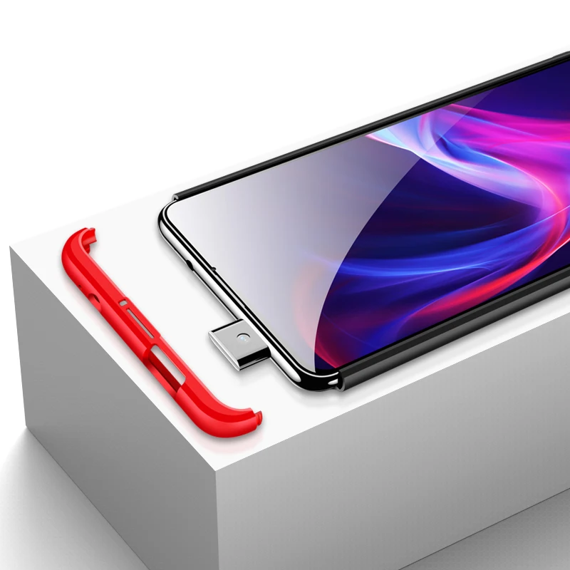 For Xiaomi Mi 9T 360 Case Mi9T Pro Colored 360 Full Protected Cover Hard Case for Xiaomi9T Pro 9TPro Cover with Glass Protector