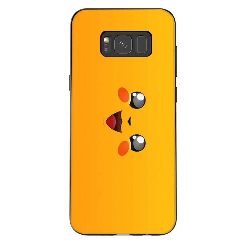 Мобильный чехол для телефона из ТПУ для Samsung Galaxy S6 S7 край S8 S9 S10 S10E Plus Note 8 9 M10 M20 M30 M40 чехол с изображением покемона Пикачу, детская