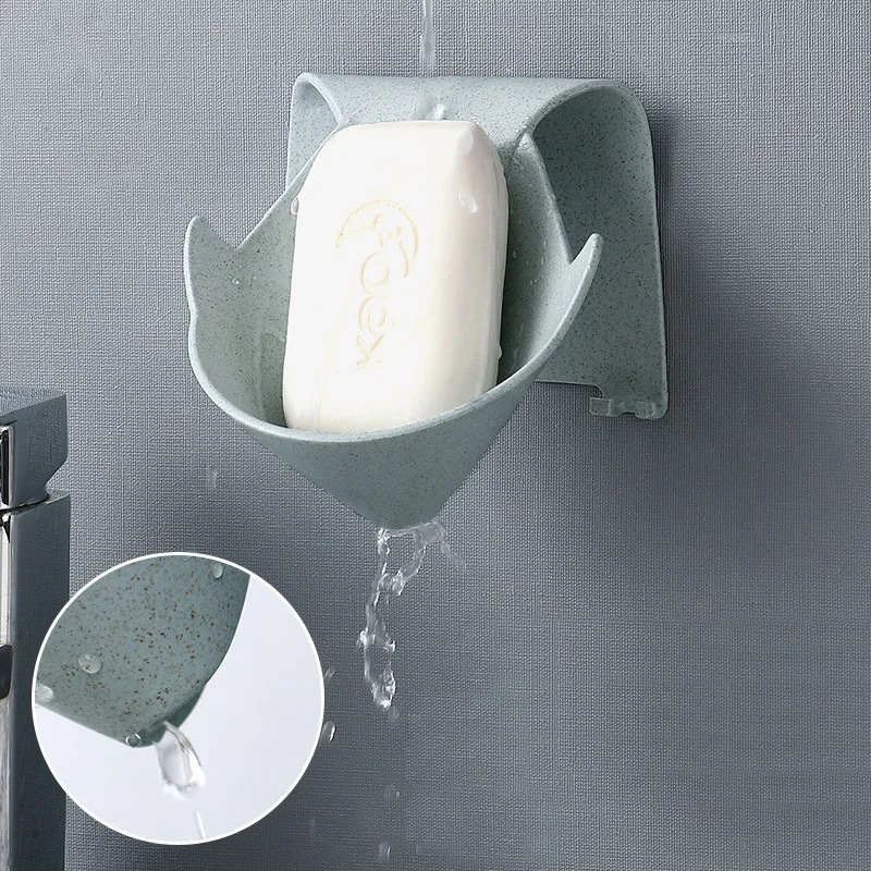 Пшеничная соломенная коробочка для мыла мыльница дренаж настенная подвесная