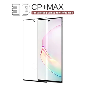 nillkin for samsung galaxy note 10 tempered glass screen protector fully covered 3d cp max 9h for samsung note 10 plus glass free global shipping