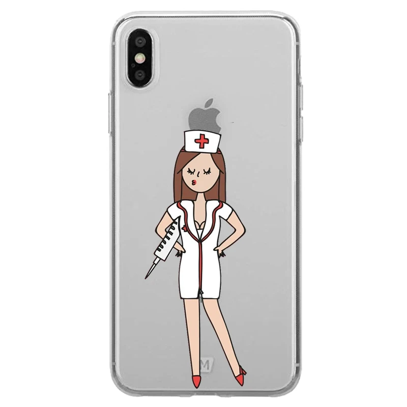 TPU Мягкий силиконовый чехол из ТПУ для iPhone X10 XR XS MAX 7 8 8Plus 5s SE 6 6S 6Plus - Цвет: TPU