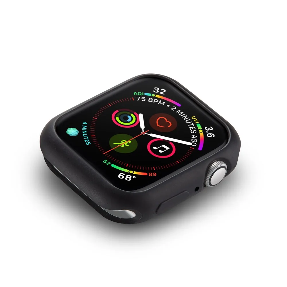 Защитный чехол для Apple Watch 4, 5, 3, 2, 1, 40 мм, 44 мм, защитный бампер для iWatch Series 4, 5, 3, 2, 42 мм, 38 мм