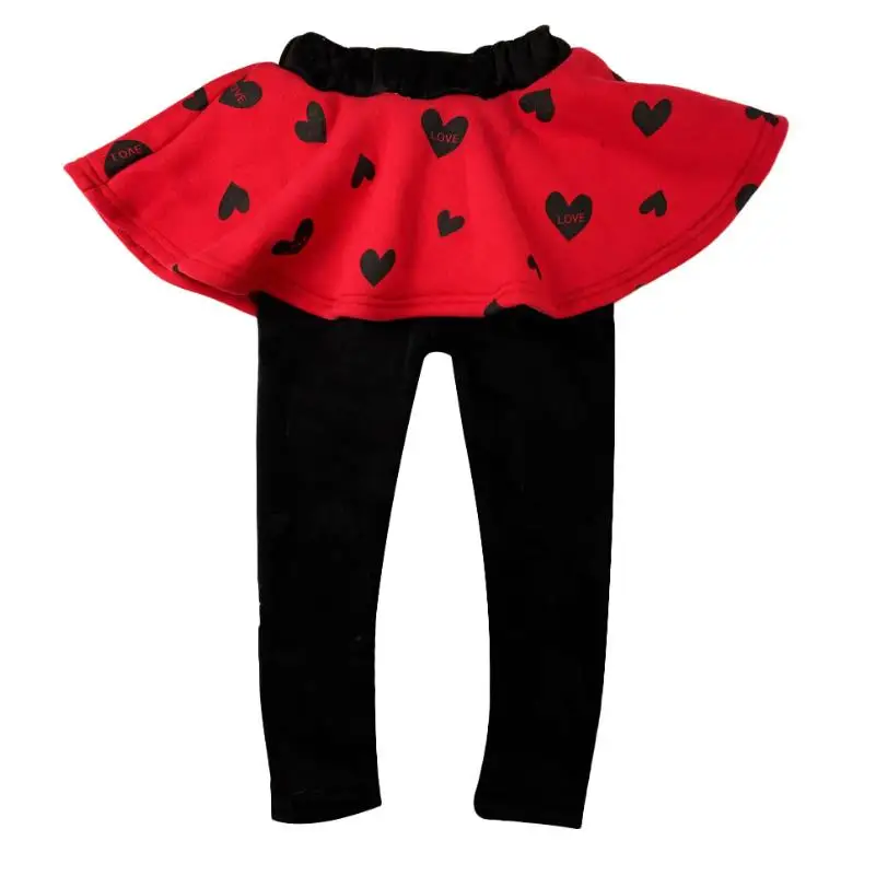 Одежда для девочек Детская осенне-зимняя футболка и штаны Рождественская