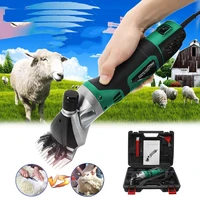 sheep electric hair clipper 6 adjustable speed farm sheep electric pruning shearing farm machine wool clipper set