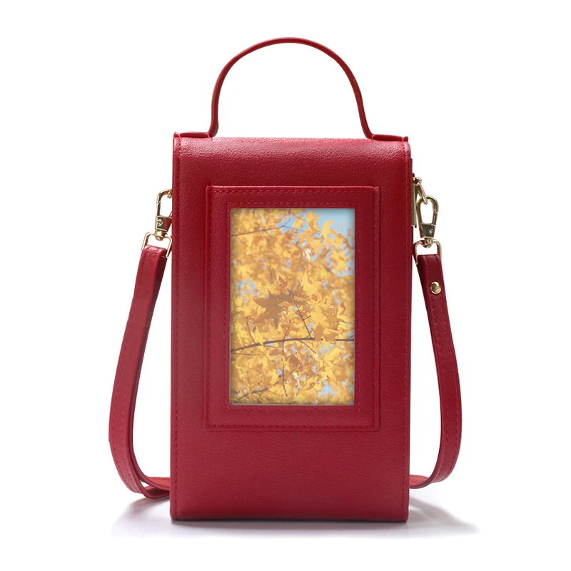 Модная сумка через плечо для телефона симпатичный кошелек с Пчелой большие