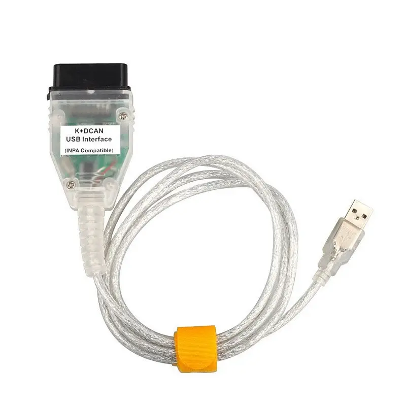Новый корпус INPA K DCAN + CAN для BMW 16-контактный кабель ISTA FTDI Chip Full PCB OBD2 диагностический