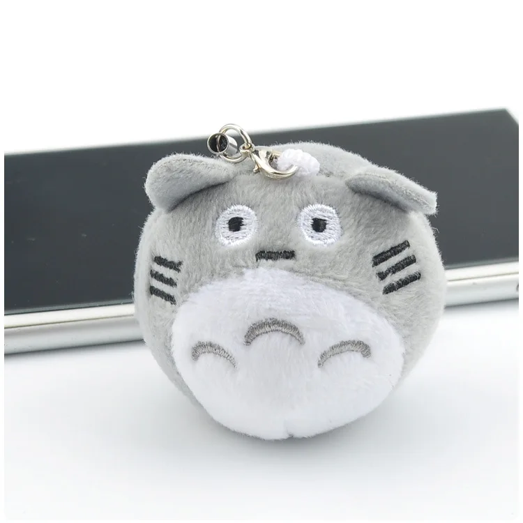 3 цвета японский аниме Милый мультяшный Тоторо мягкий плюшевый брелок сумка