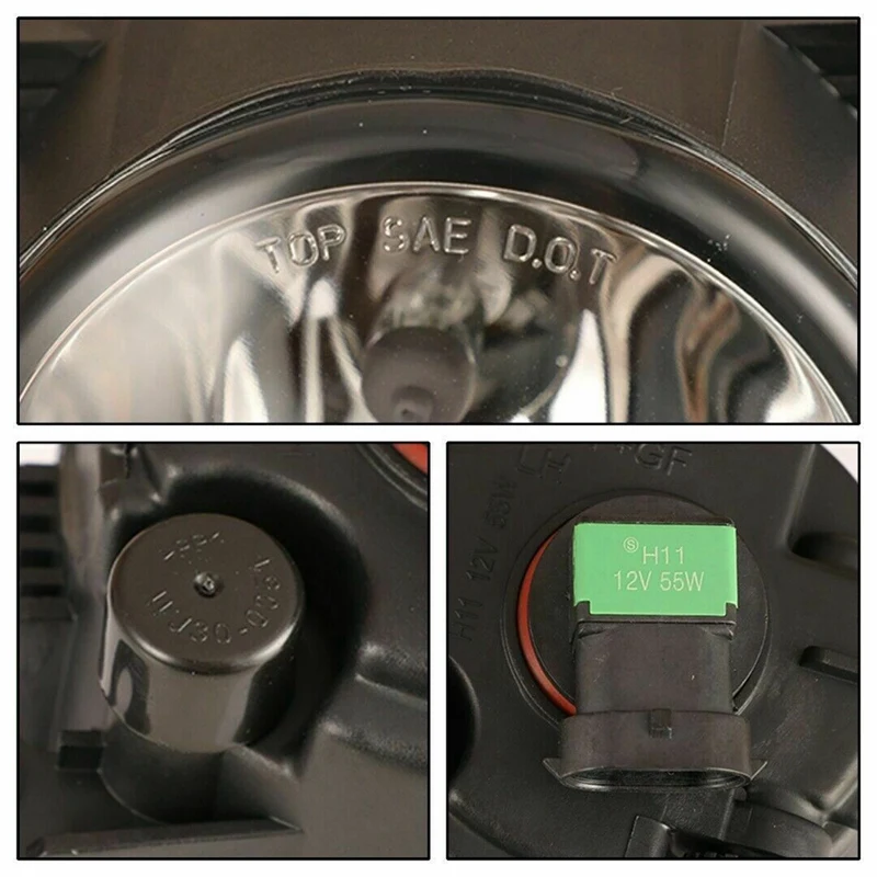 1 пара противотуманный светильник в сборе автомобильный передний s лампы с