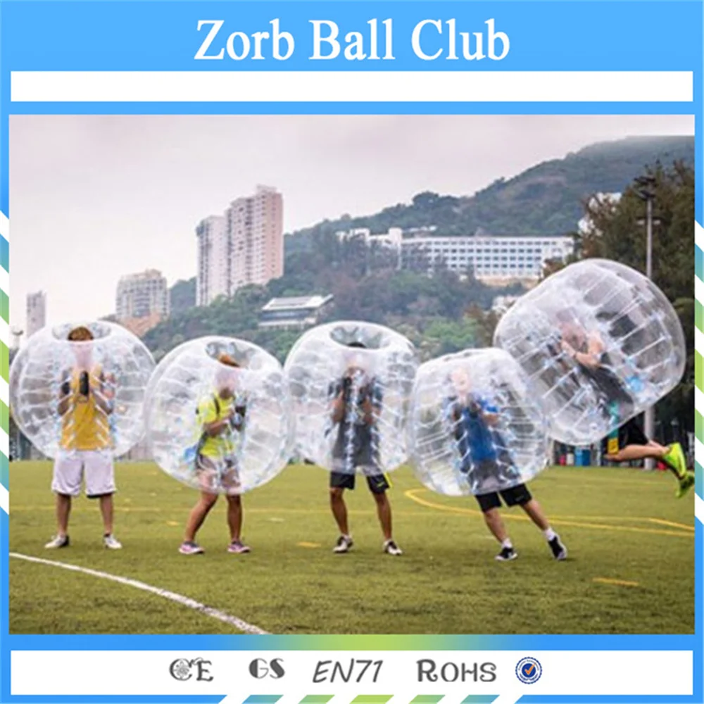 Бесплатная доставка 8 шт. (4 синих + 4 красных 2 воздуходувки) 1 5 м футбольный мяч с 0