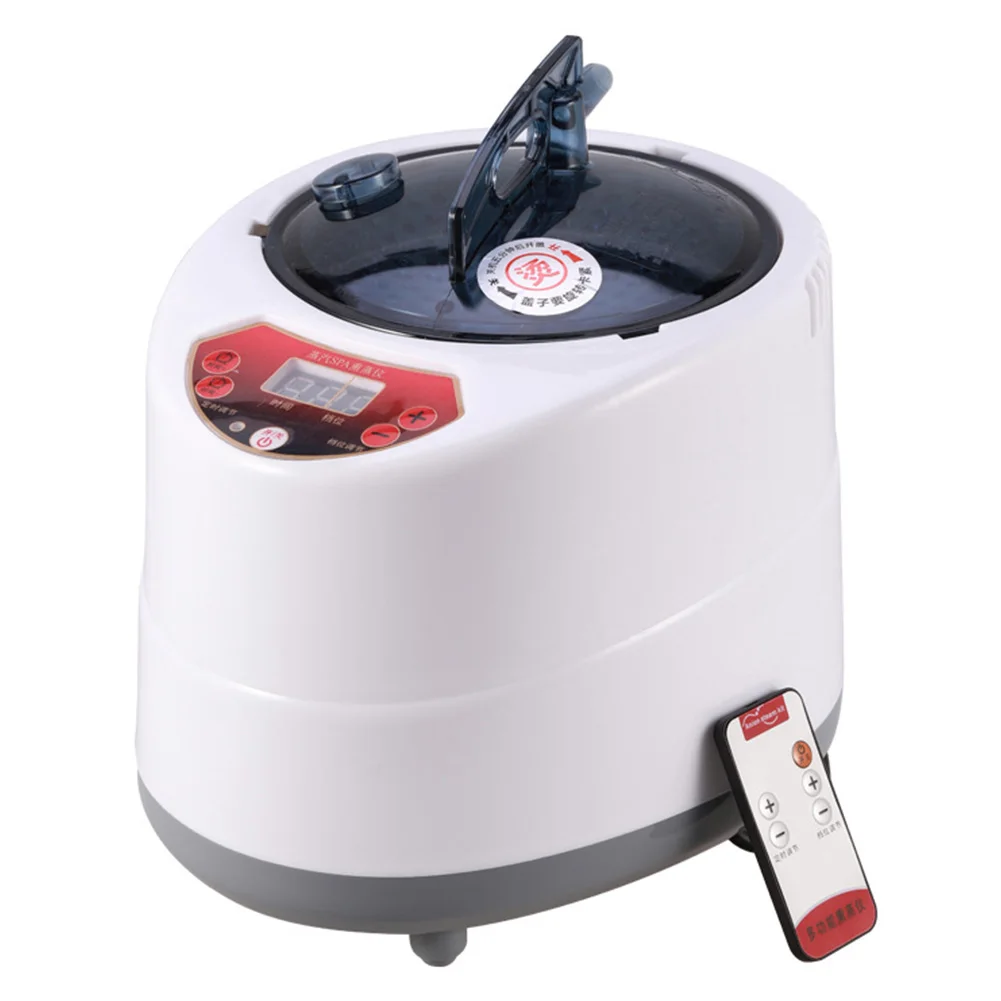 1000W 2L For Body Detox Portable Pot With Remote Control Stainless Steel Home Multifunction Sauna Steamer Spa Mist Moisturizing |