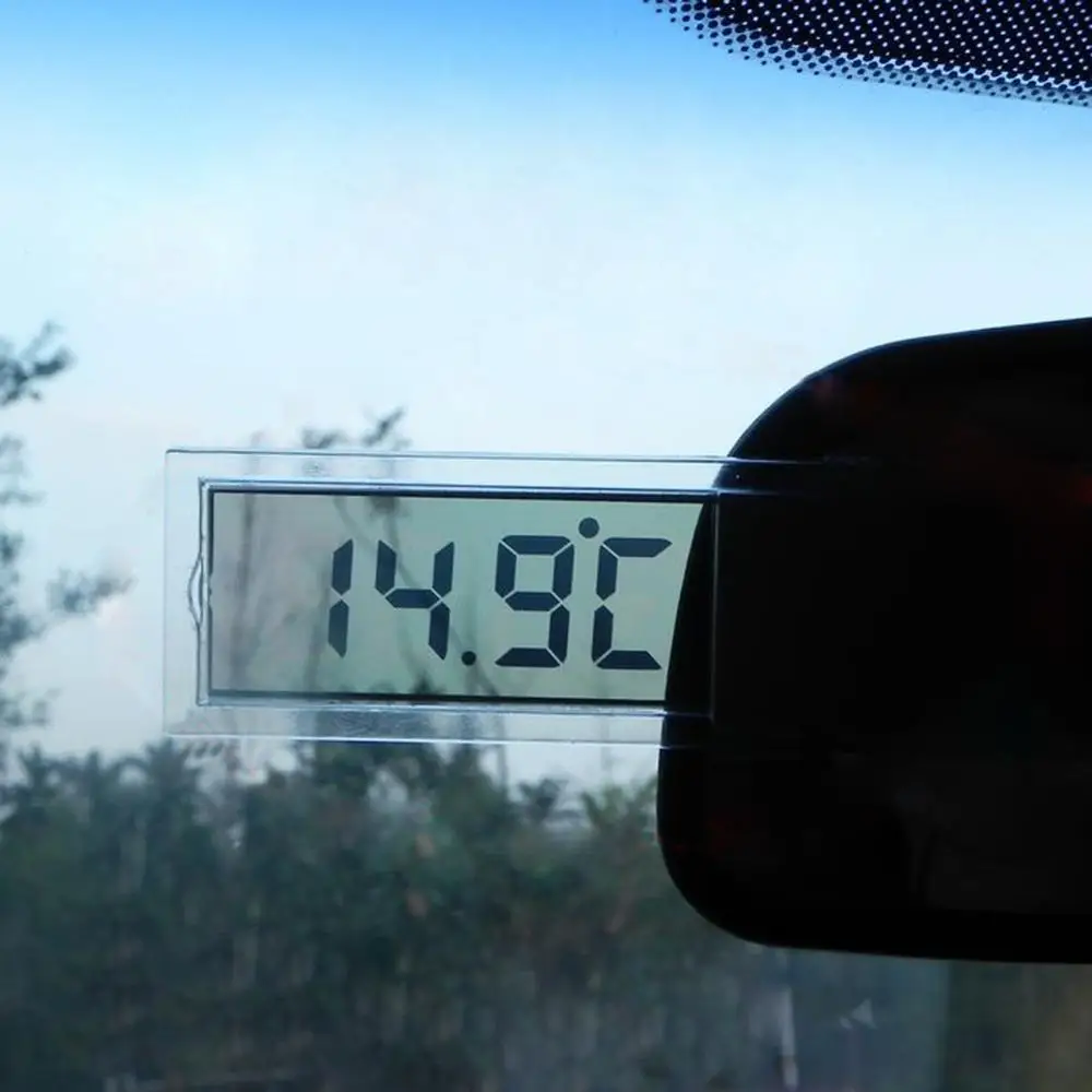 Автомобильный Стайлинг новый цифровой термометр Osculum с ЖК дисплеем креплением на