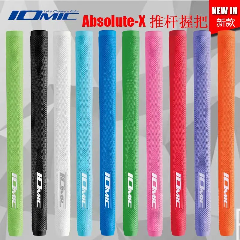 Новые резиновые захваты для гольфа IOMIC Absolute X 1 шт./лот 8 цветов|Рукоятки клюшки| |
