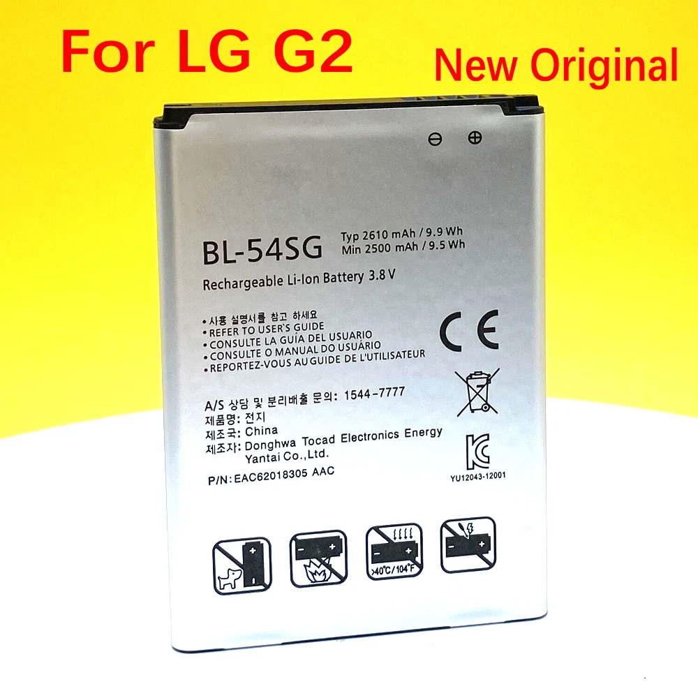 

100% Оригинальный аккумулятор BL-54SG мА ч для LG G2 F320 F340L H522Y F260 D728 D729 H778 H779 D722 lg 90 D410