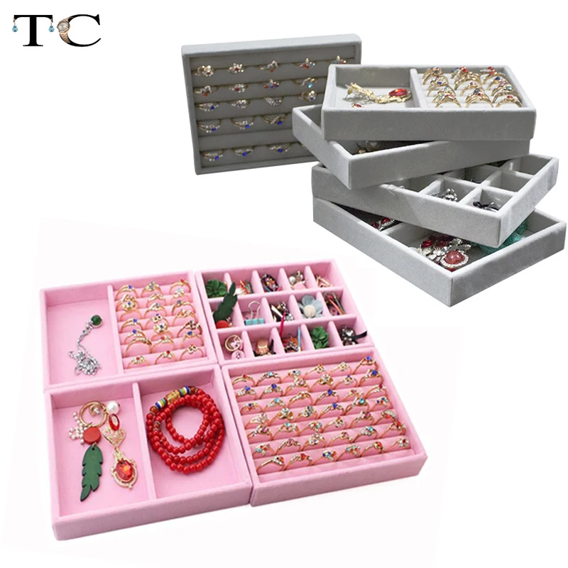 Подставка для демонстрации колец бархатная подставка ювелирных изделий браслет