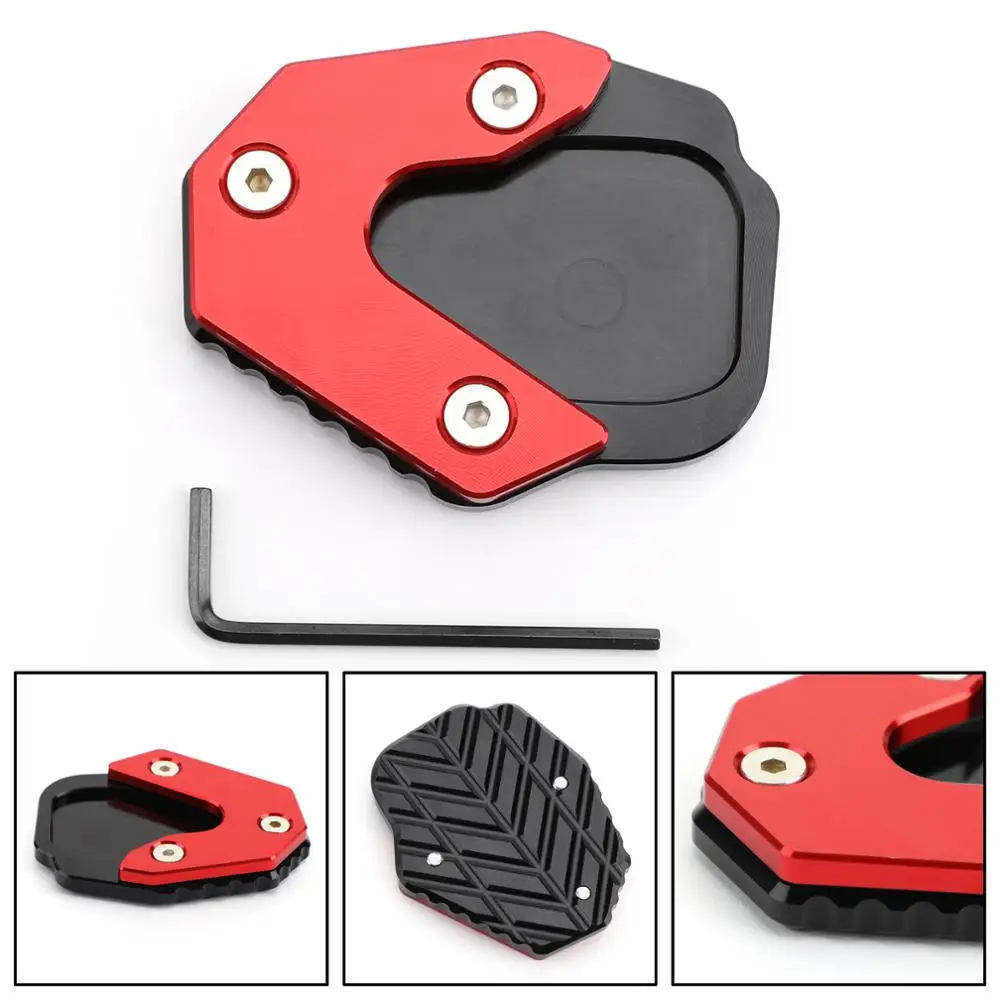

Artudatech High Quality Motorcycle Kickstand Foot Enlarger Pad Plate For Honda CRF250L CRF 250L 2013 2014 2015 2016 Accessories