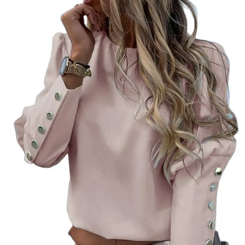 

Модные женские блузки 2021 летние элегантные длинные женские комбинезоны рубашка с воротником корсет рубашки оверсайз Топ Женская блузка дл...